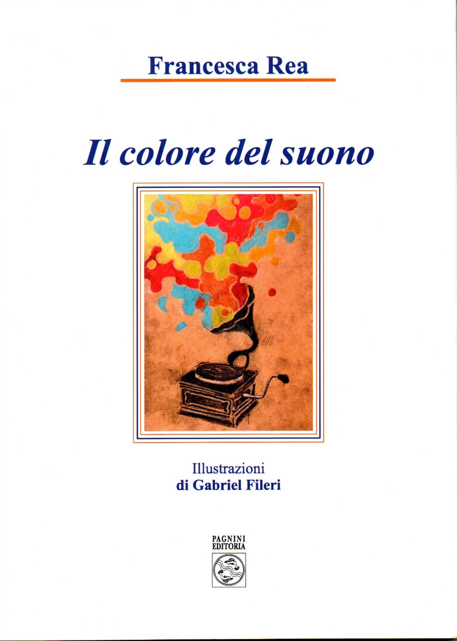Copertina del libro Il colore del suono di Francesca Rea, con illustrazioni di Gabriel Fileri.