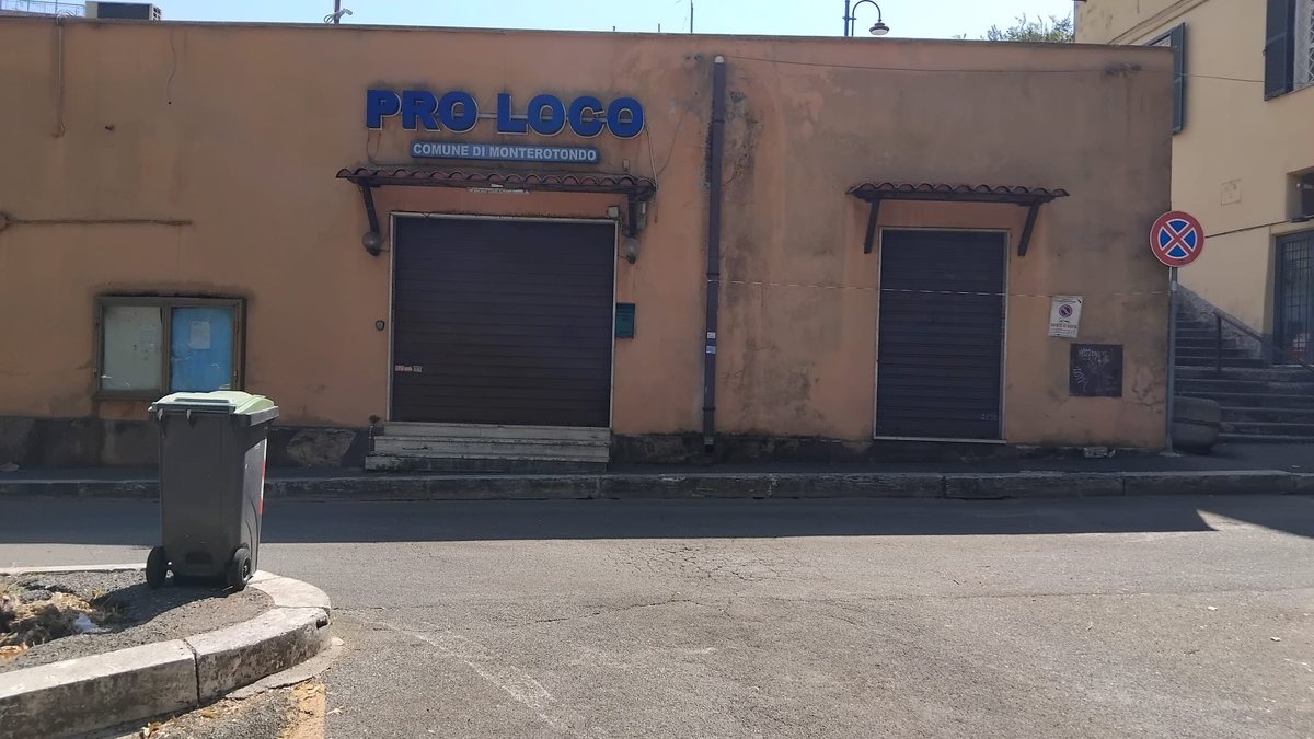 La sede della Pro Loco del Comune di Monterotondo in piazza della Libertà.